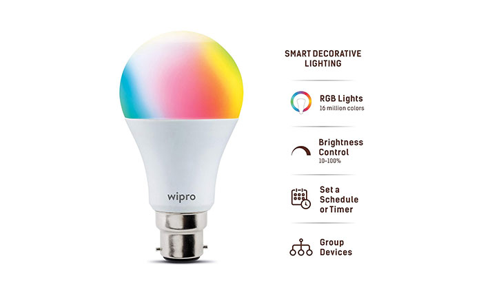 Wipro WiFi-enabled smart bulb